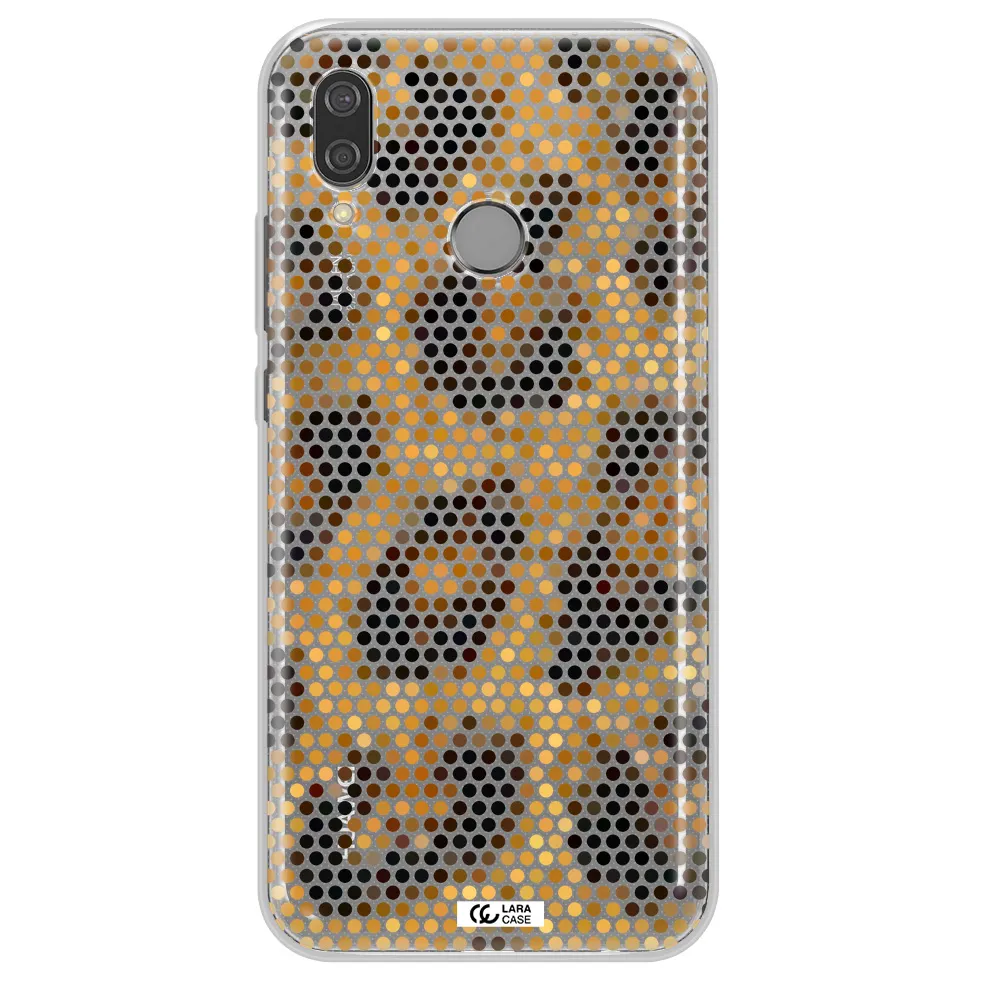 Leopard Dots Huawei P20 Lite Clear TPU Case