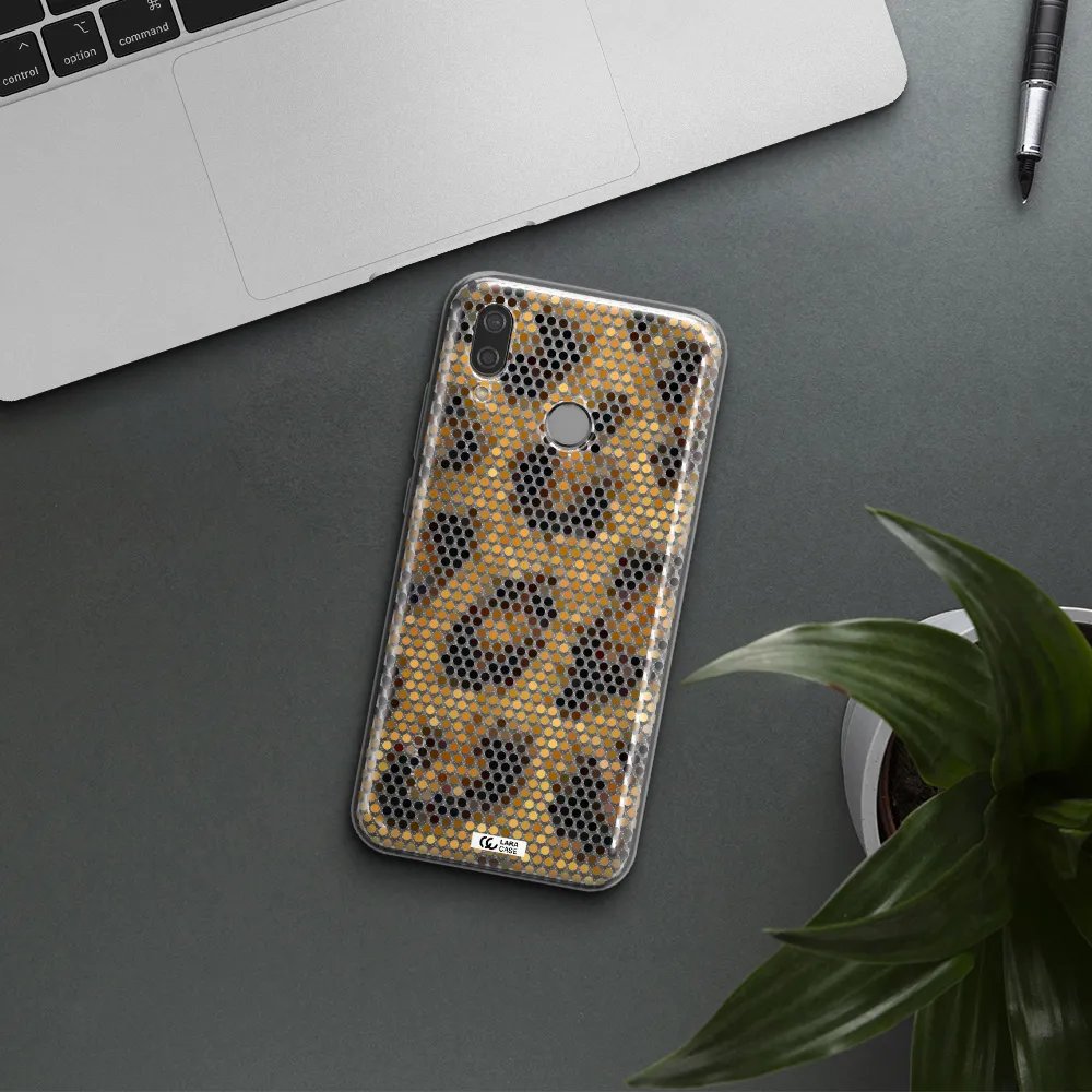 Leopard Dots Huawei P20 Lite Clear TPU Case