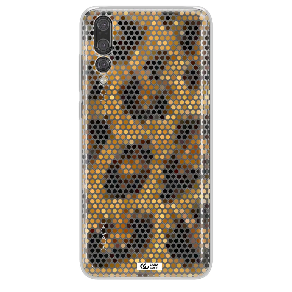 Leopard Dots Huawei P20 Pro Clear TPU Case