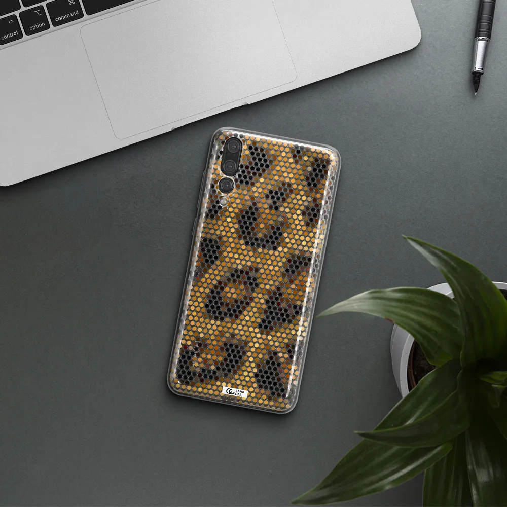 Leopard Dots Huawei P20 Pro Clear TPU Case