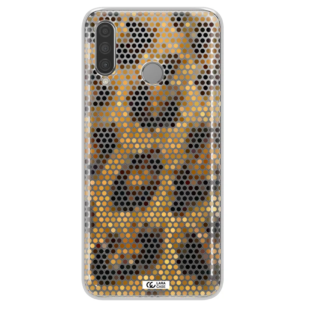 Leopard Dots Huawei P30 Lite Clear TPU Case