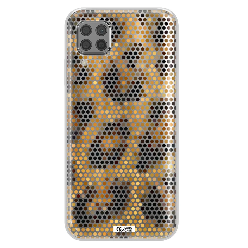 Leopard Dots Huawei P40 Lite Clear TPU Case