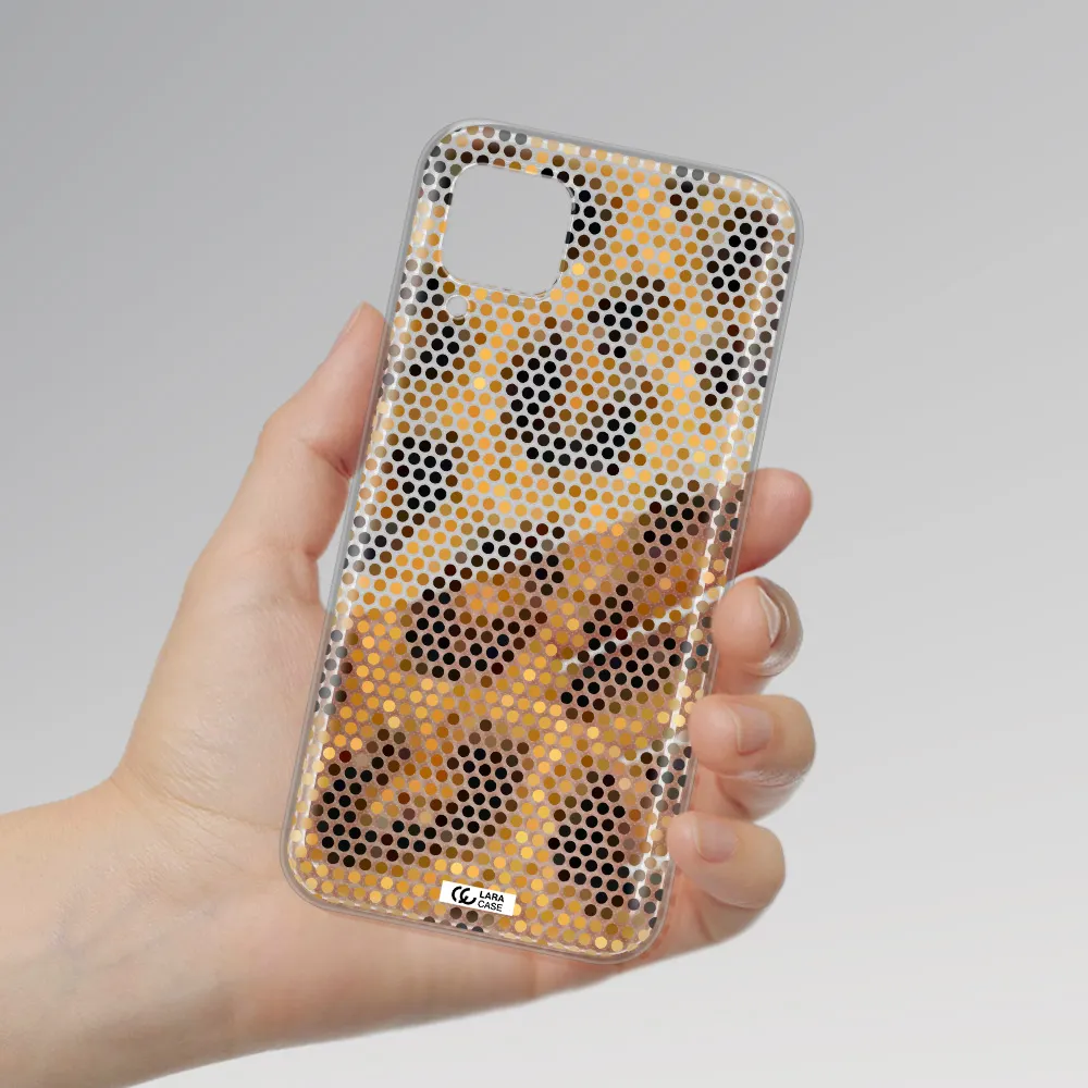 Leopard Dots Huawei P40 Lite Clear TPU Case