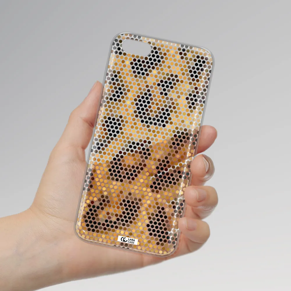 Leopard Dots Huawei Y5 2018 Clear TPU Case