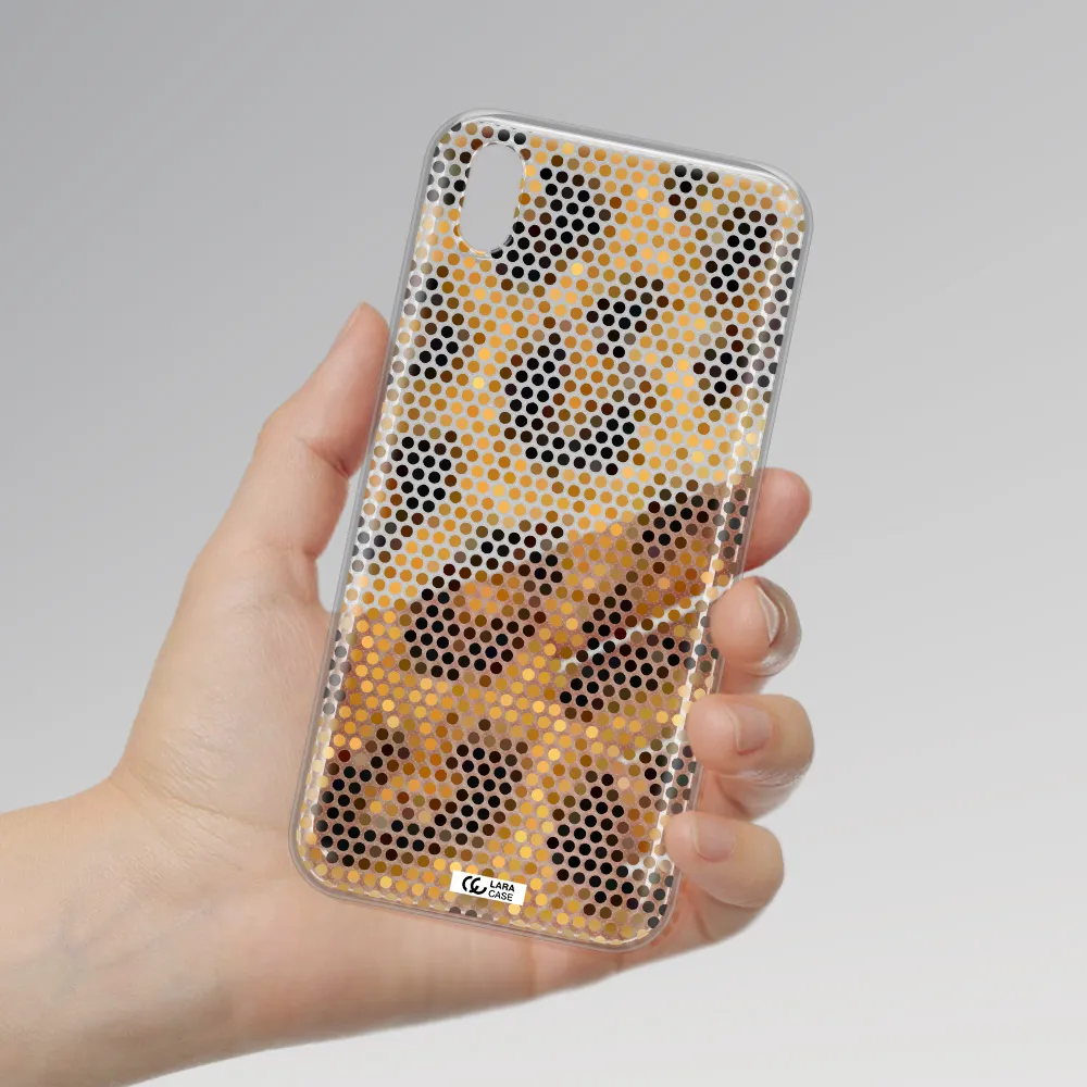 Leopard Dots Huawei Y5 2019 Clear TPU Case