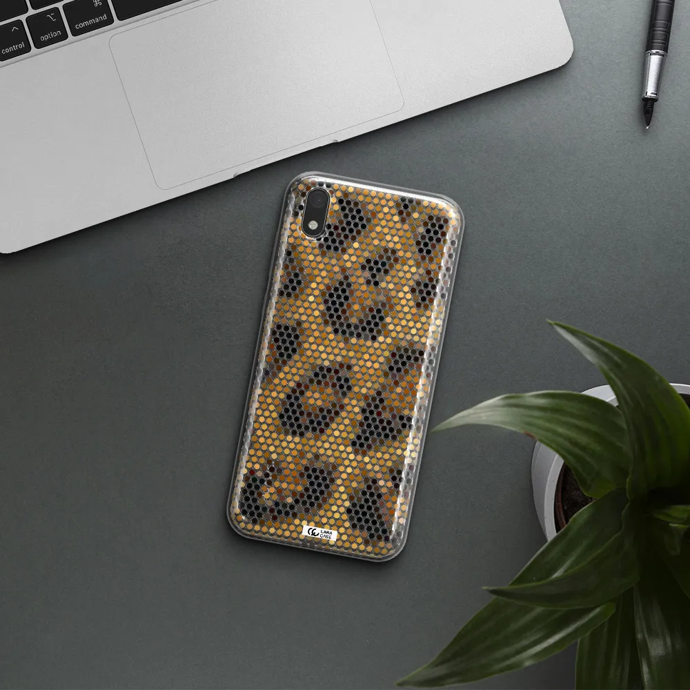 Leopard Dots Huawei Y5 2019 Clear TPU Case