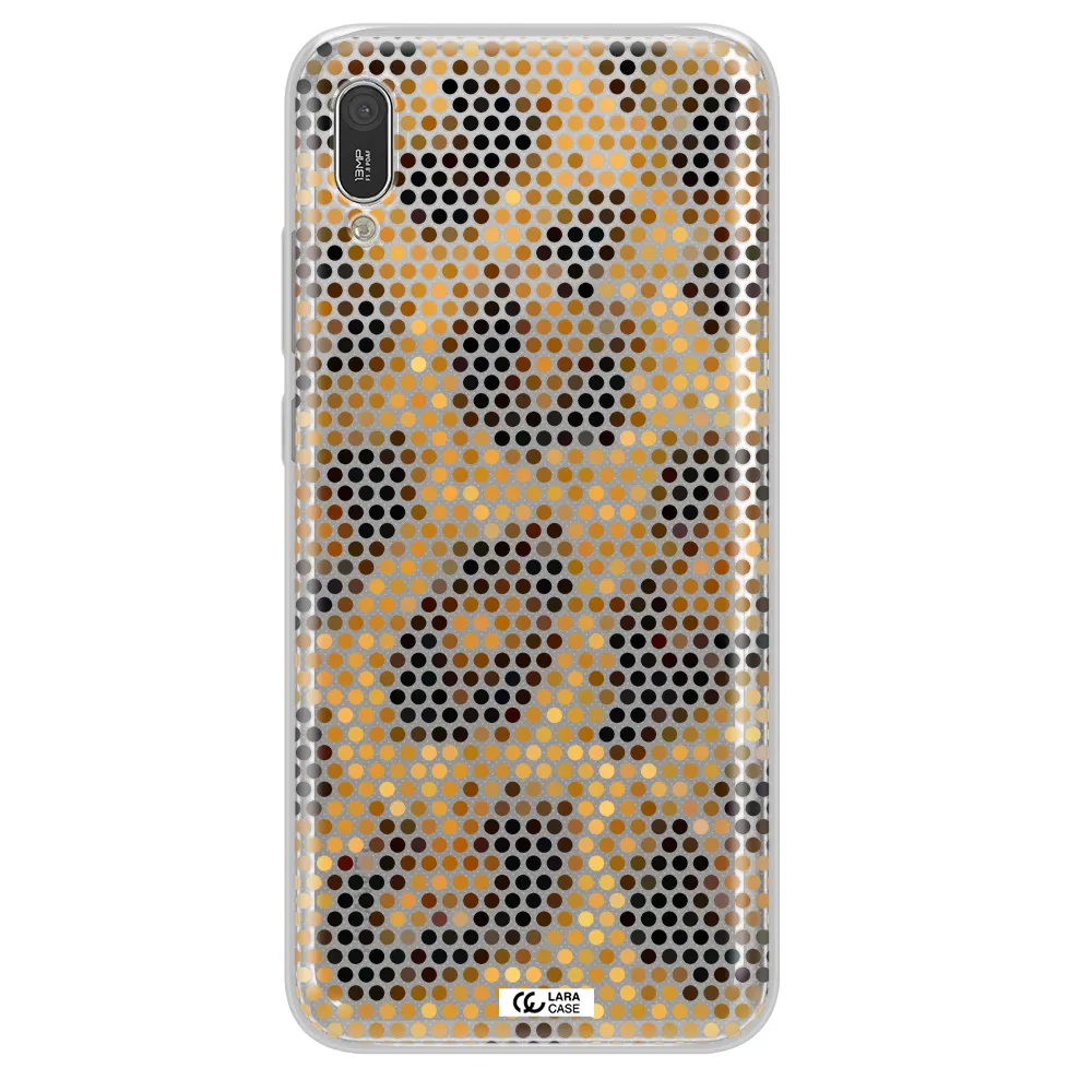 Leopard Dots Huawei Y6 Pro 2019 Clear TPU Case