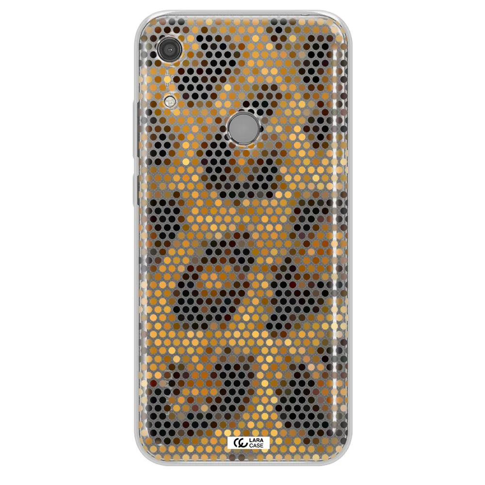 Leopard Dots Huawei Y6S Clear TPU Case