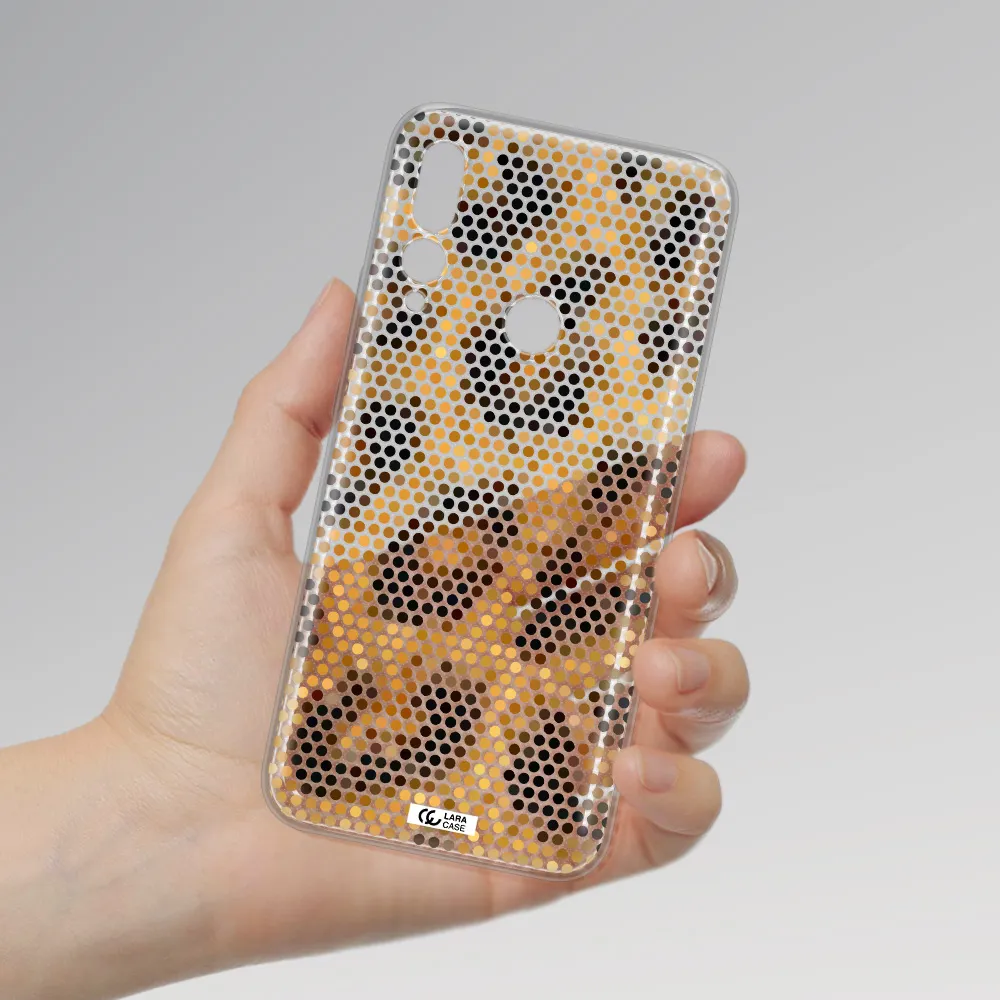 Leopard Dots Huawei Y9 Prime 2019 Clear TPU Case