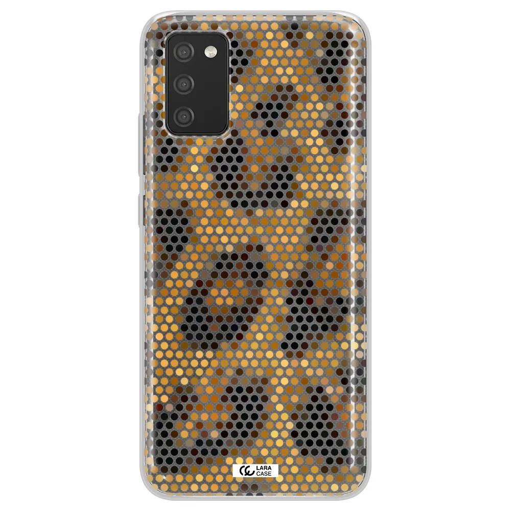 Leopard Dots Samsung A02S Clear TPU Case