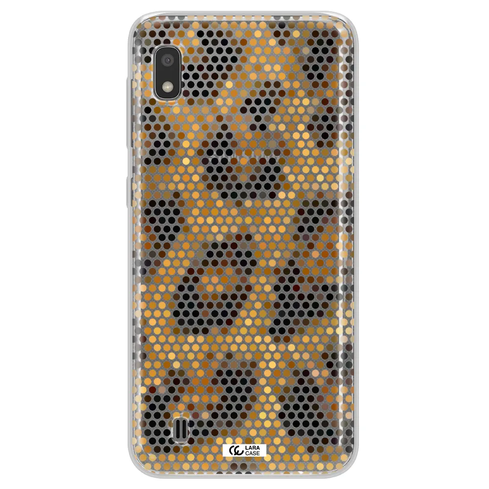 Leopard Dots Samsung A10 Clear TPU Case