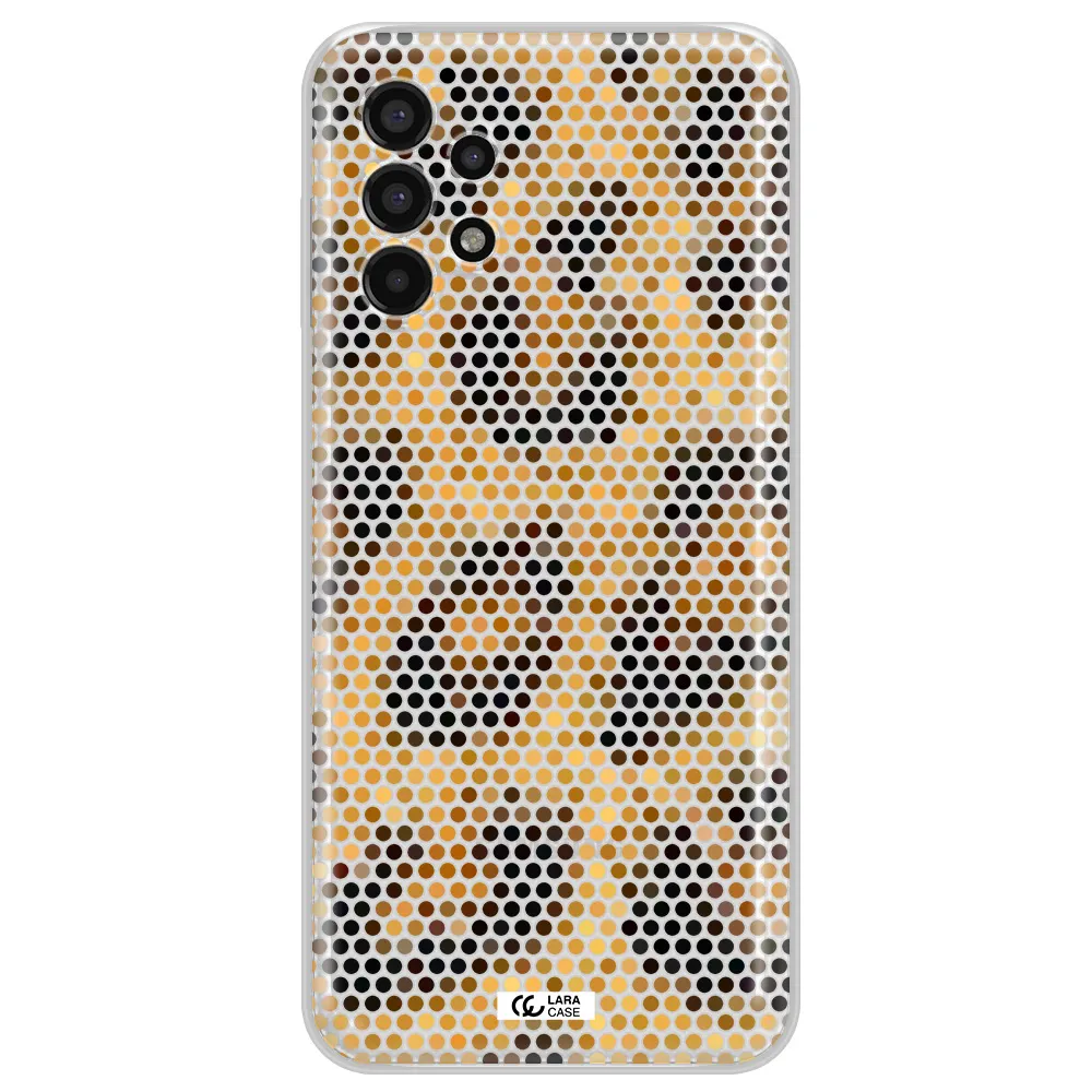 Leopard Dots Samsung A13 4g Clear TPU Case