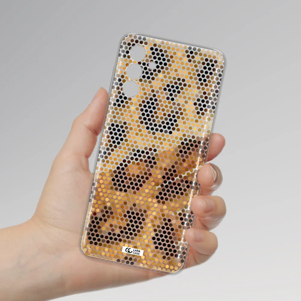 Leopard Dots Samsung A13 5G Clear Tpu Case