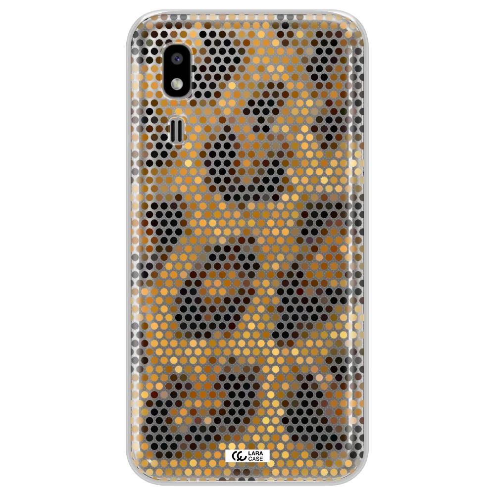 Leopard Dots Samsung A2 Core Clear TPU Case