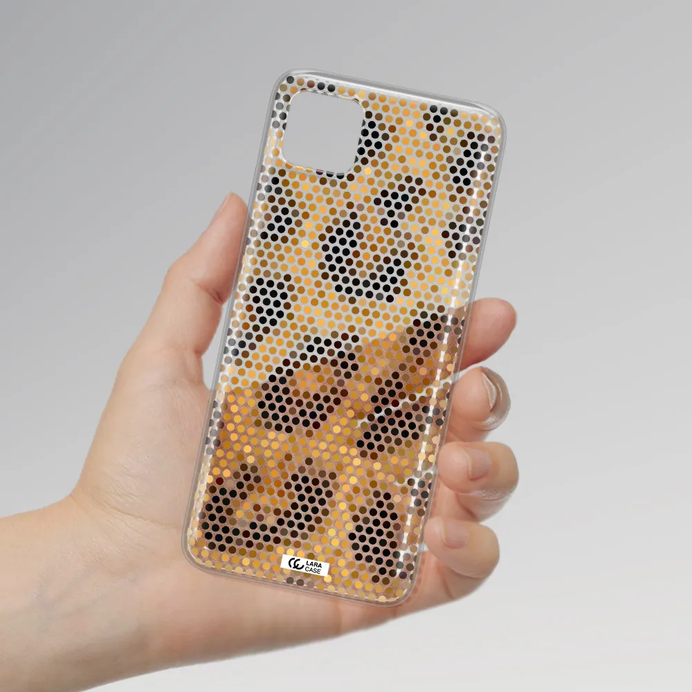 Leopard Dots Samsung A22 5g Clear TPU Case