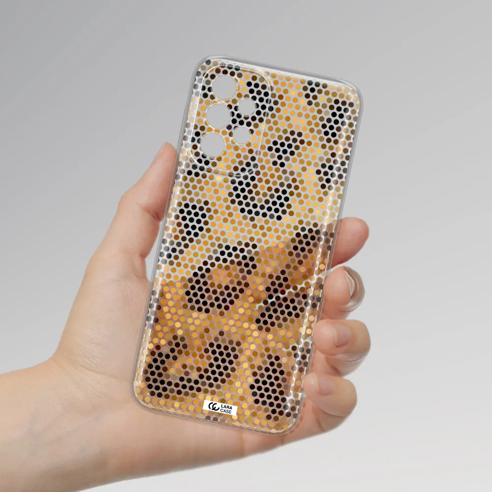 Leopard Dots Samsung A23 5G Clear Tpu Case