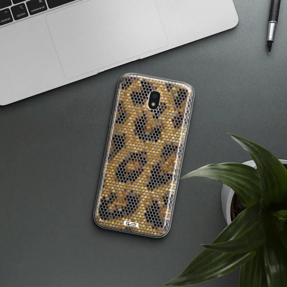 Leopard Dots Samsung J5 2017 Clear TPU Case