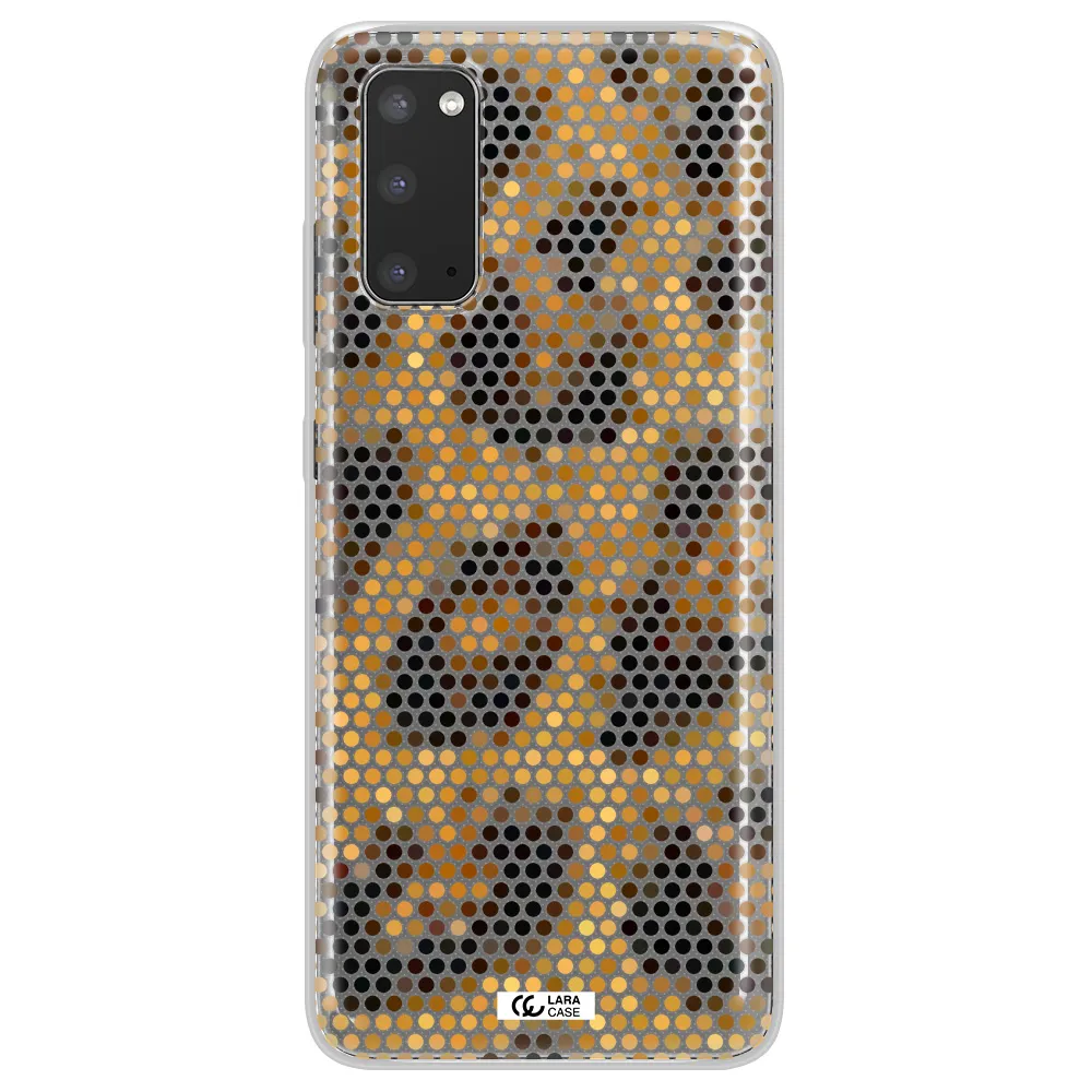 Leopard Dots Samsung S20 Clear TPU Case