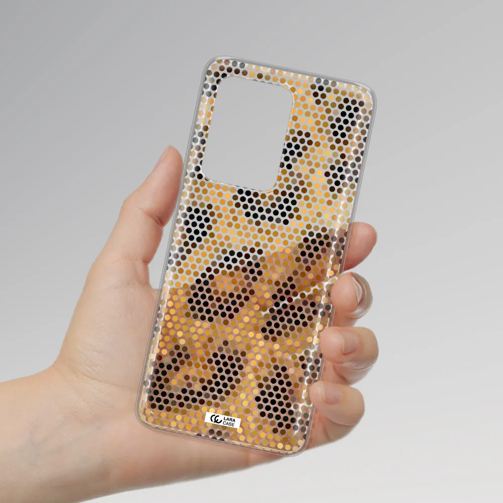 Leopard Dots Samsung S20 Ultra Clear TPU Case