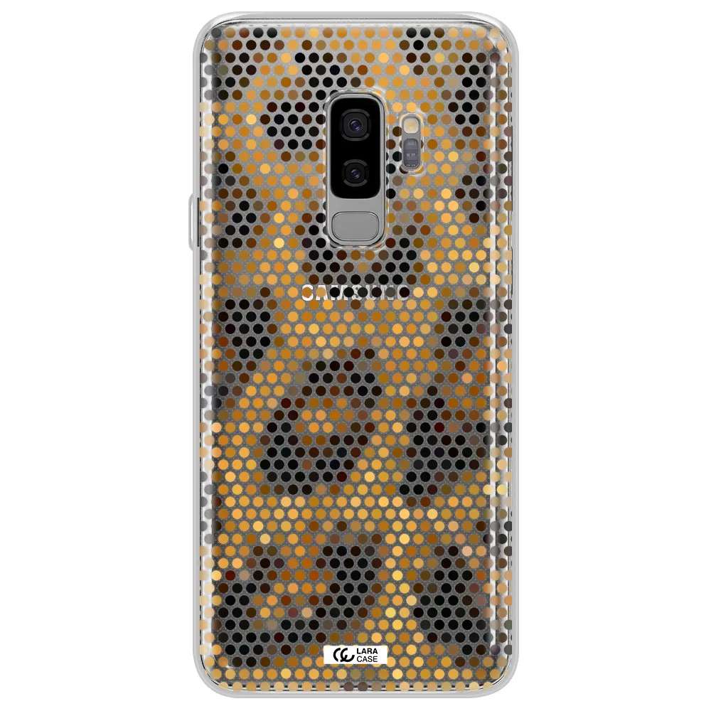 Leopard Dots Samsung S9 Plus Clear TPU Case
