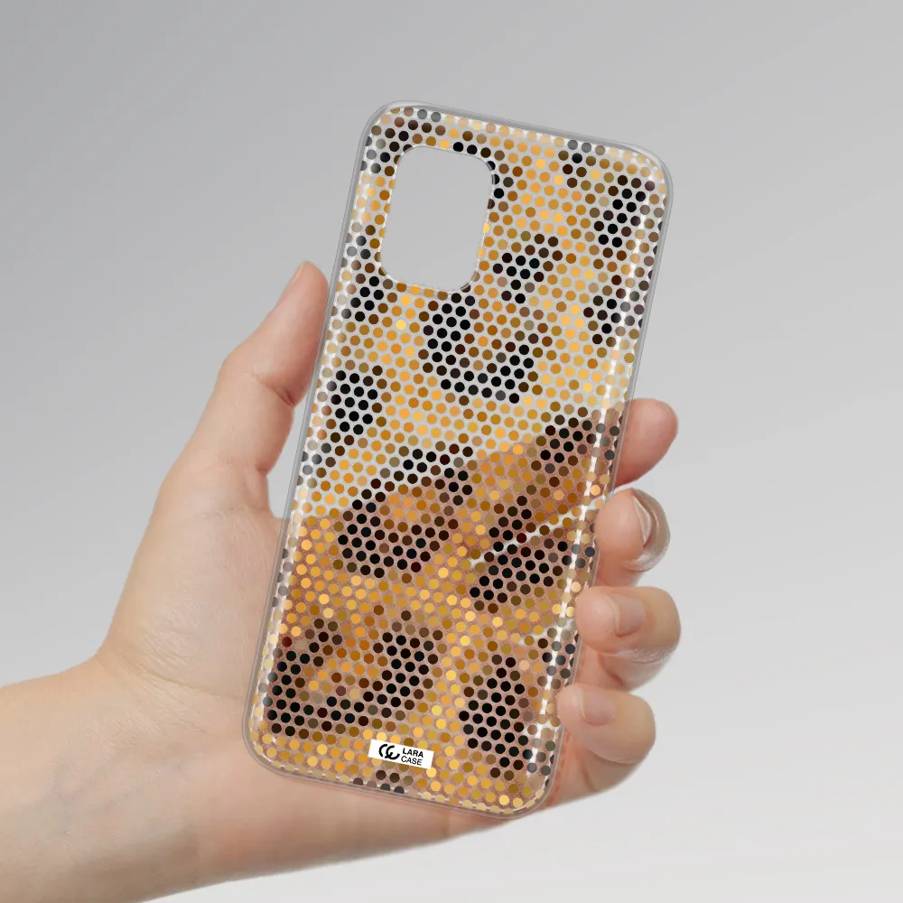 Leopard Dots Xiaomi Mi 10 Lite Clear TPU Case