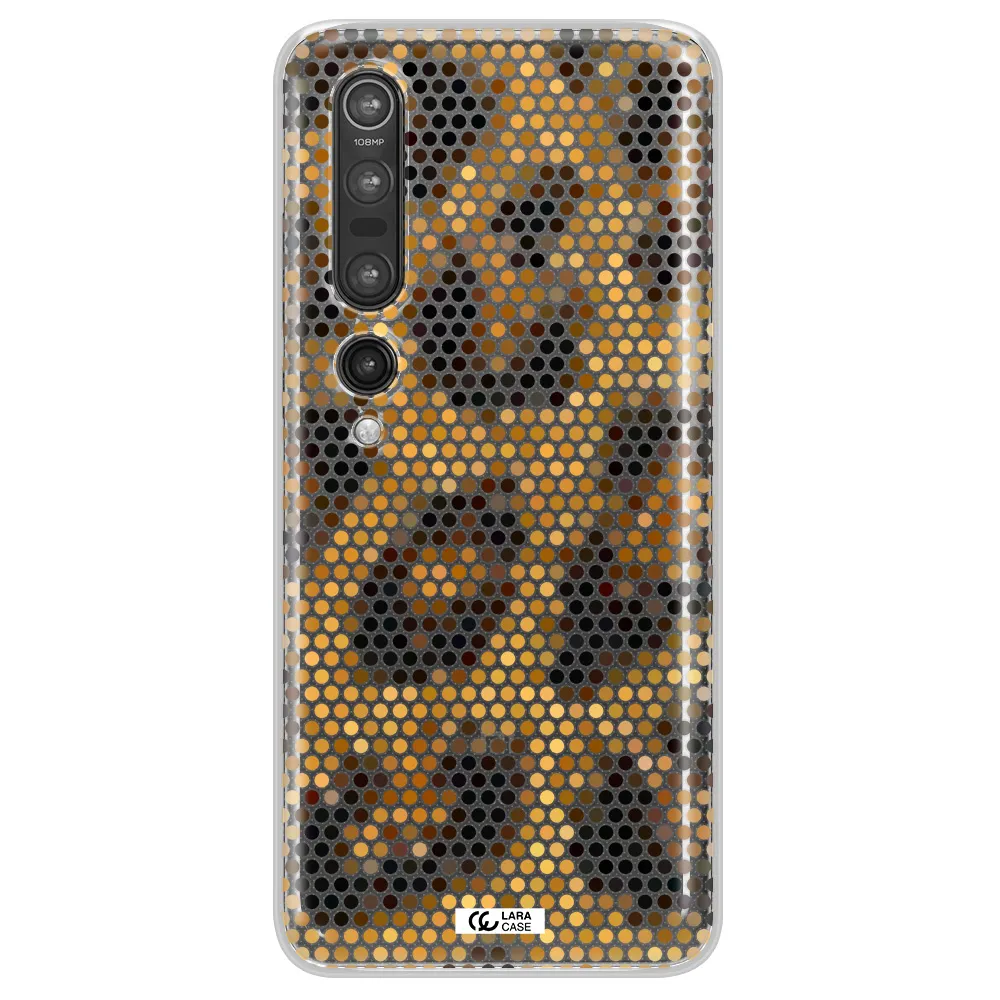 Leopard Dots Xiaomi Mi 10 Pro Clear TPU Case
