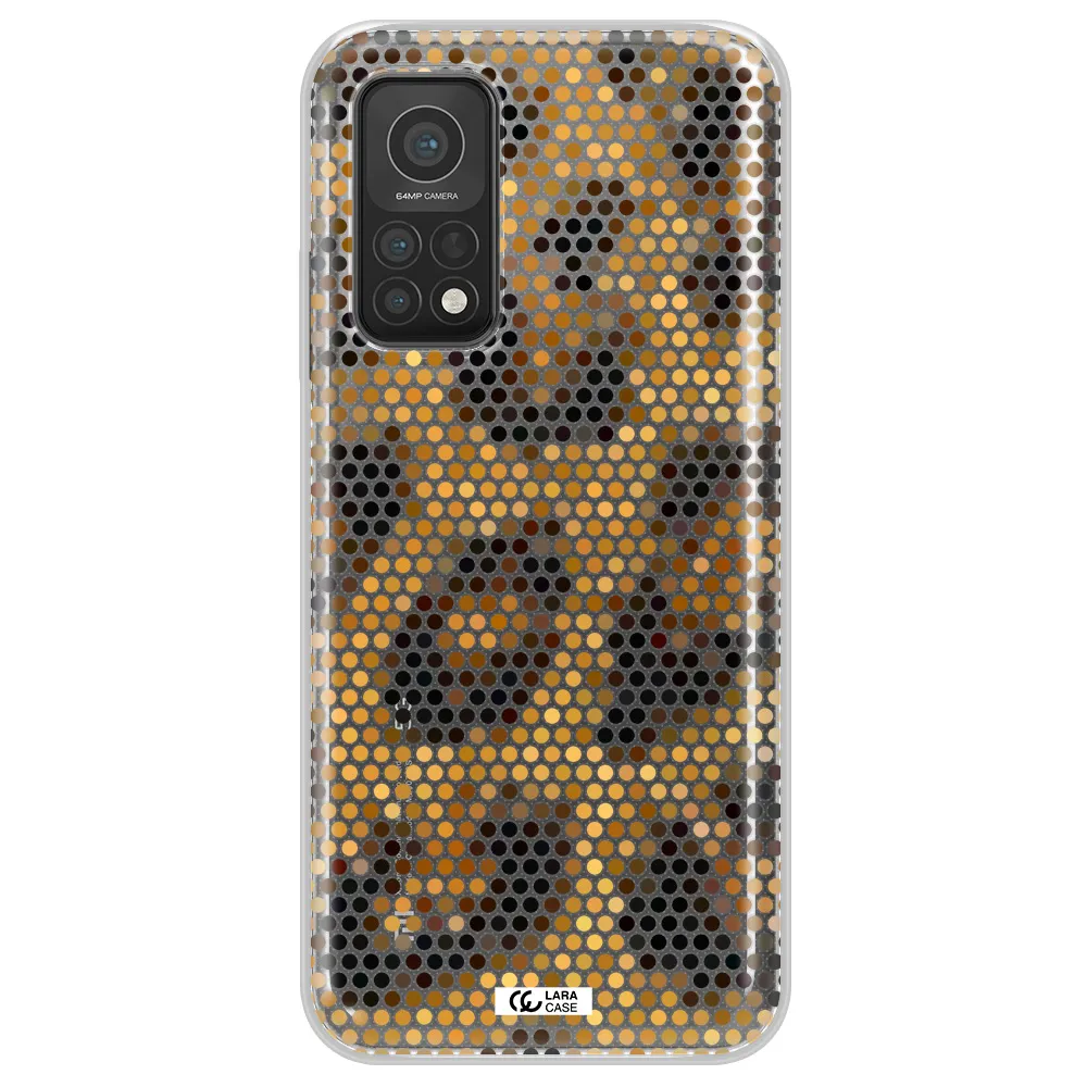 Leopard Dots Xiaomi Mi 10T Clear TPU Case