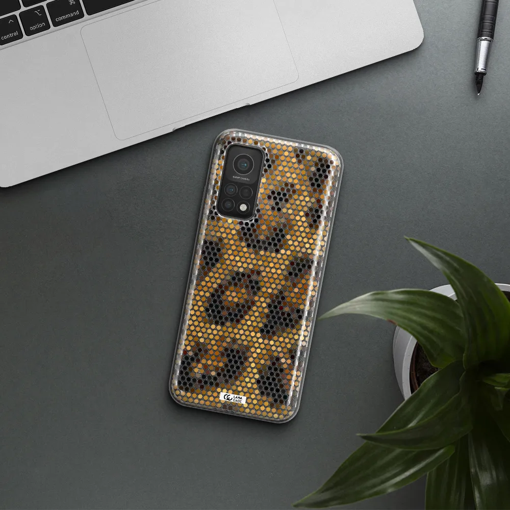 Leopard Dots Xiaomi Mi 10T Clear TPU Case