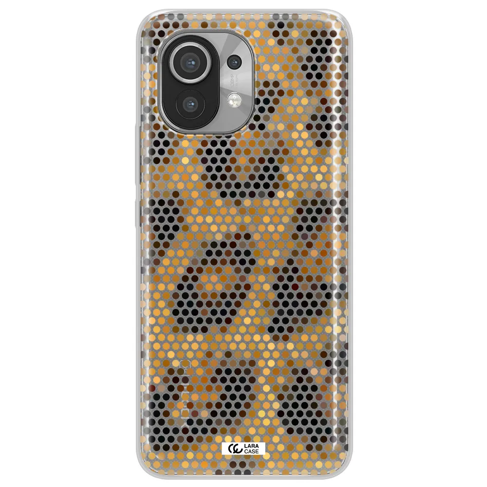 Leopard Dots Xiaomi Mi 11 Clear TPU Case