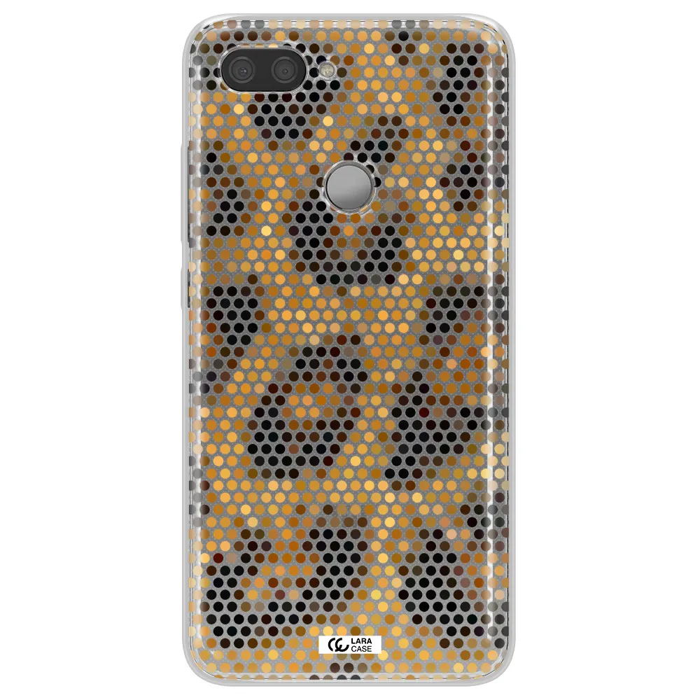 Leopard Dots Xiaomi Mi 8 Lite Clear TPU Case
