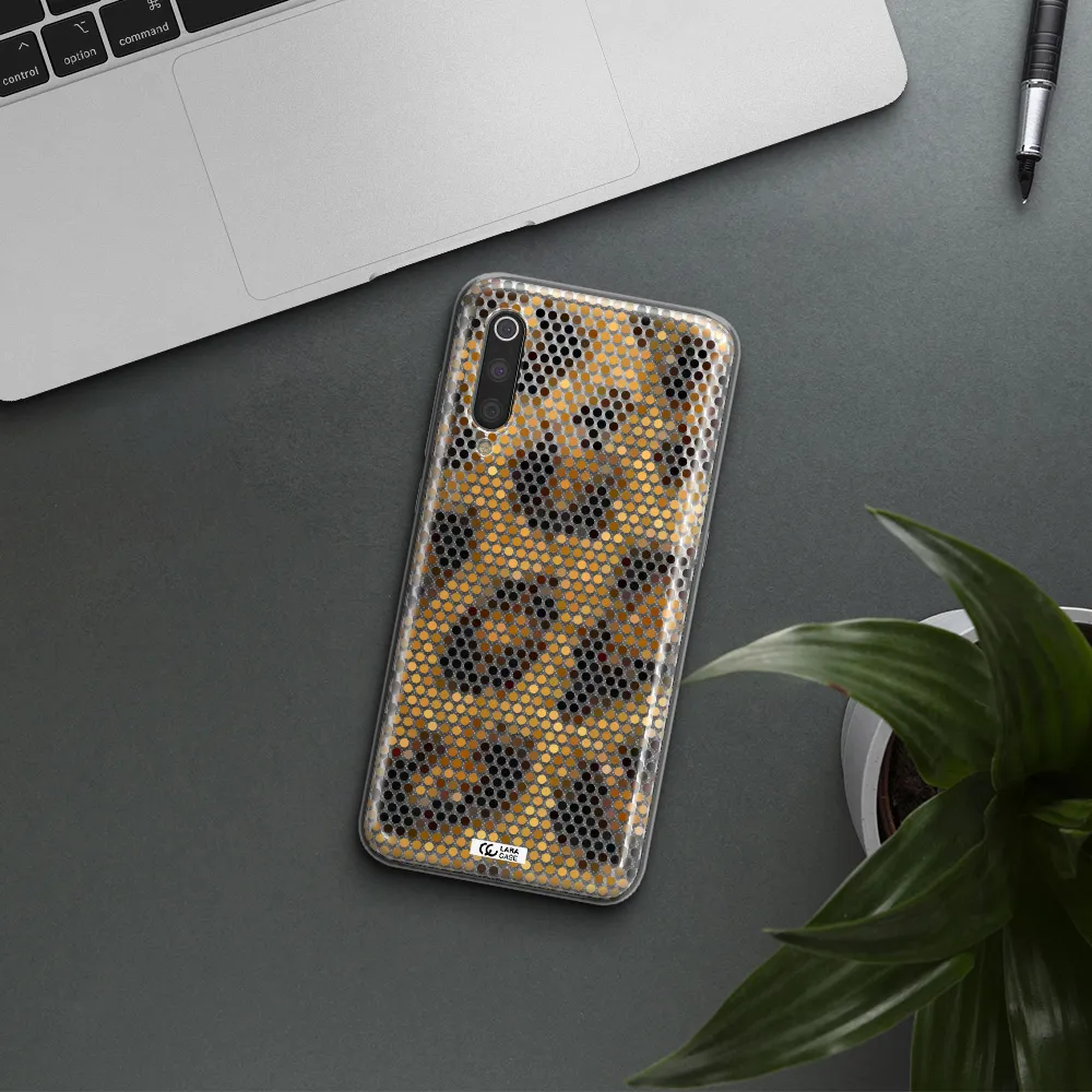 Leopard Dots Xiaomi Mi 9 Clear TPU Case