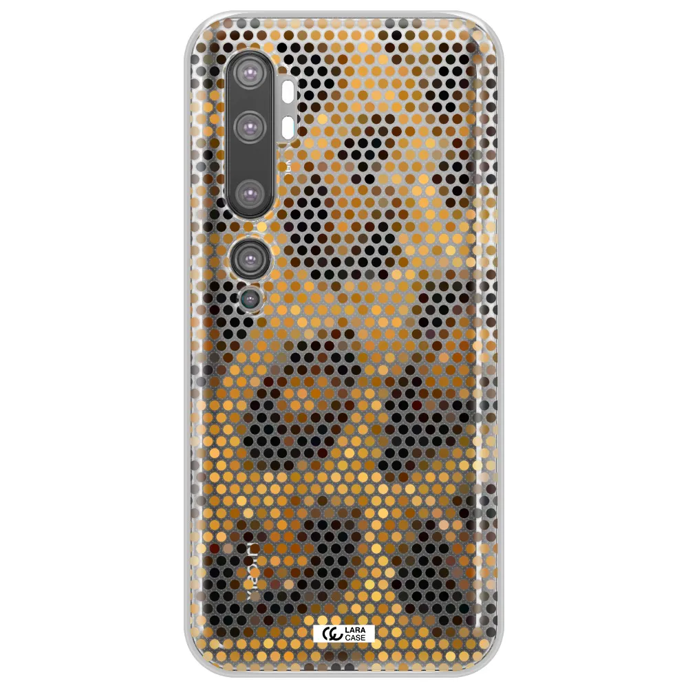 Leopard Dots Xiaomi Mi Note 10 Clear TPU Case