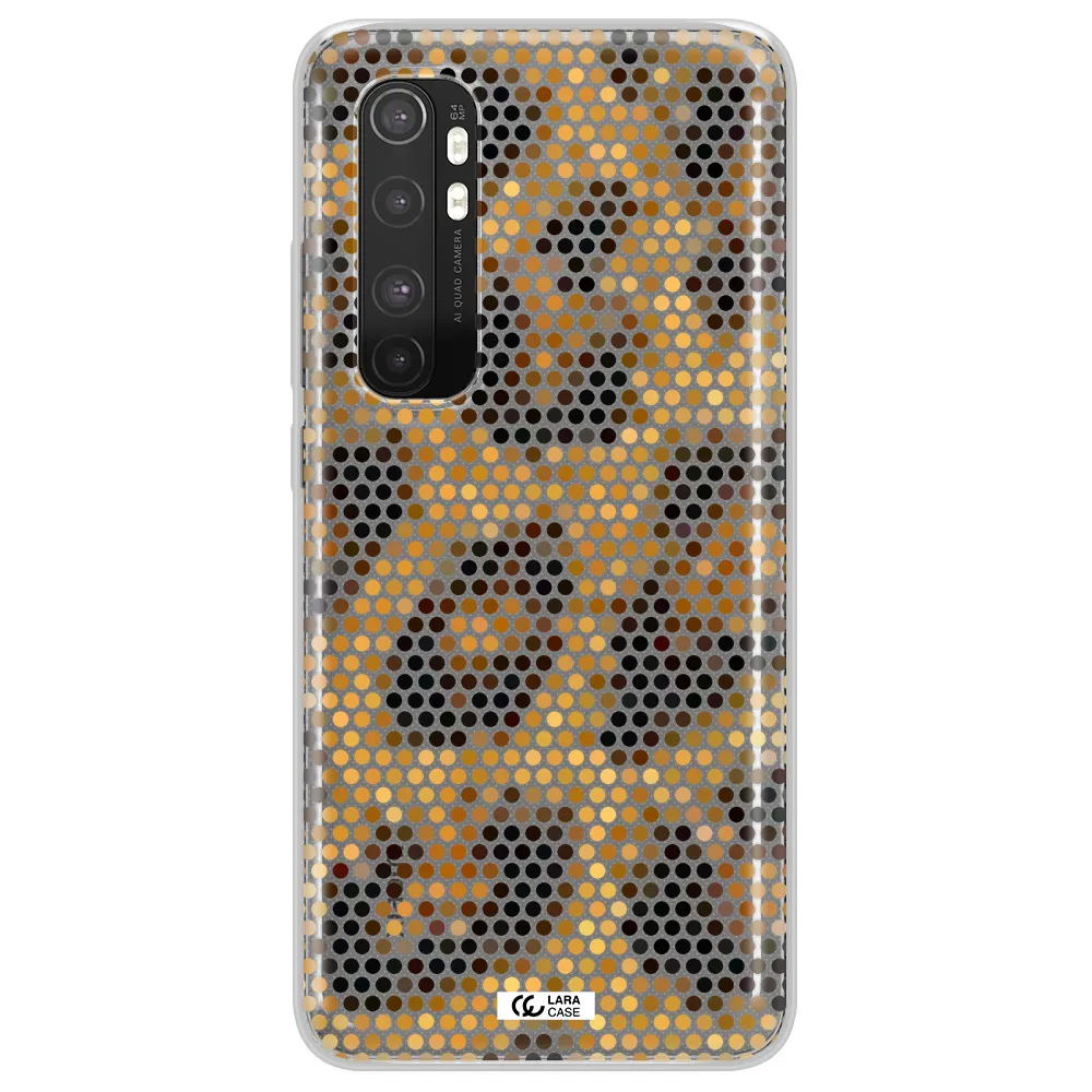 Leopard Dots Xiaomi Mi Note 10 Lite Clear TPU Case