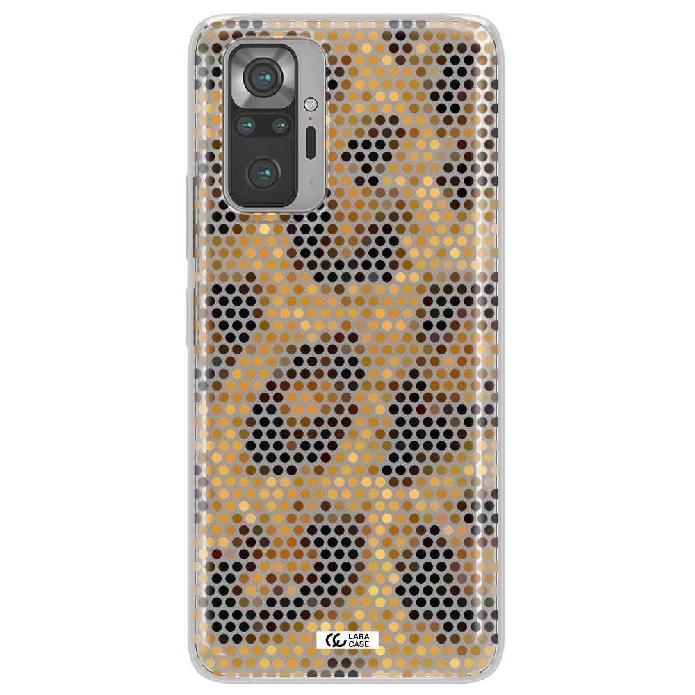 Leopard Dots Xiaomi Note 10 Pro Clear TPU Case