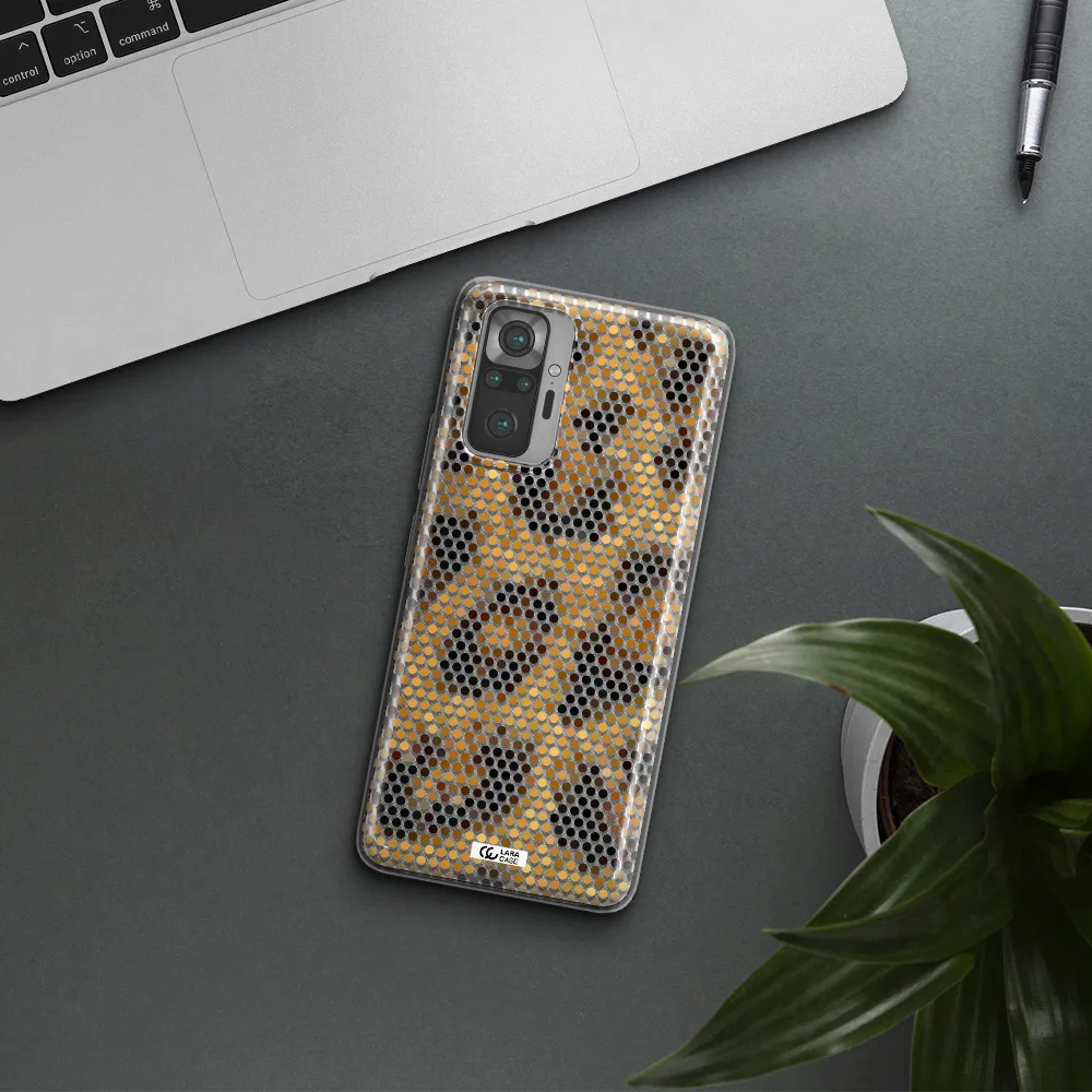 Leopard Dots Xiaomi Note 10 Pro Clear TPU Case