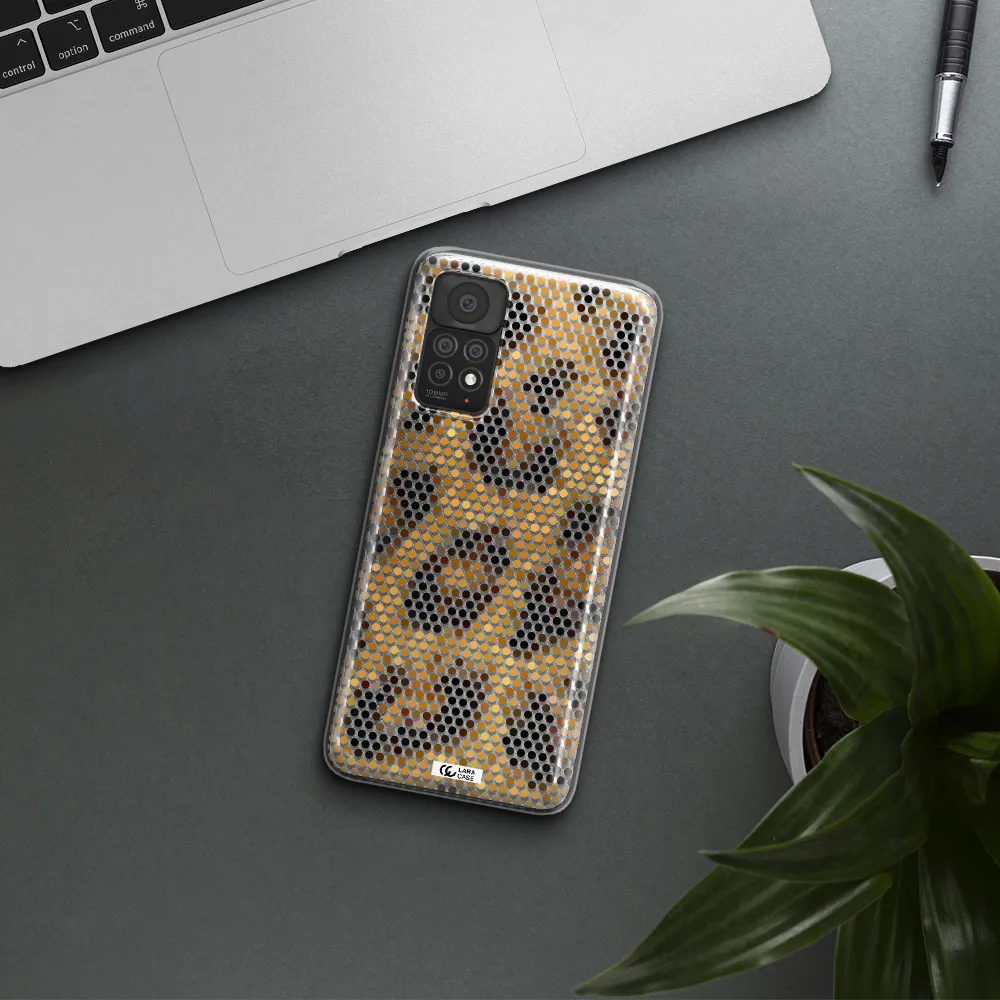Leopard Dots Xiaomi Note 11 Pro Clear TPU Case