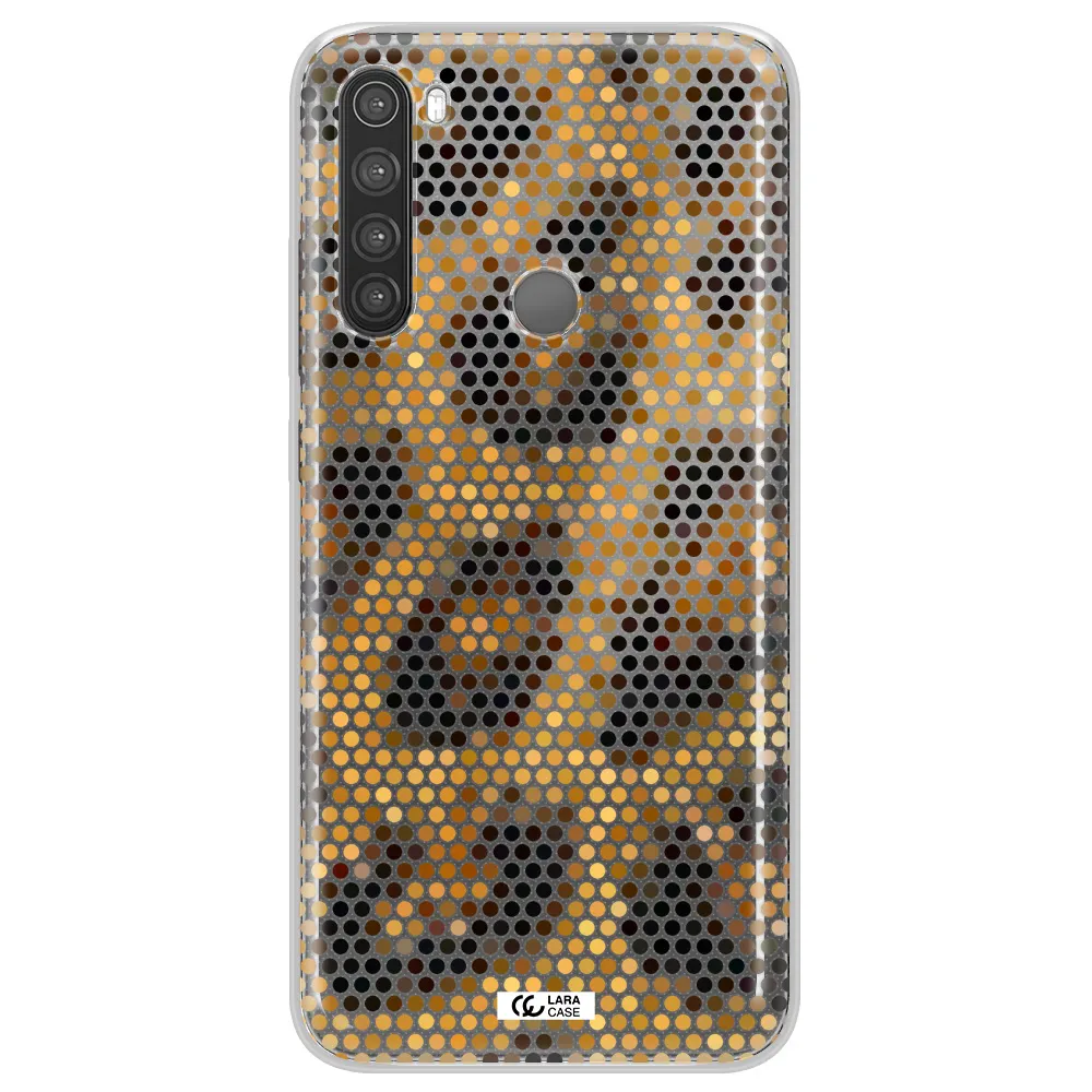 Leopard Dots Xiaomi Note 8 Clear TPU Case