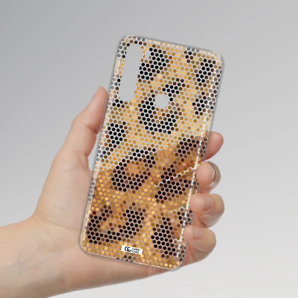 Leopard Dots Xiaomi Note 8 Clear TPU Case