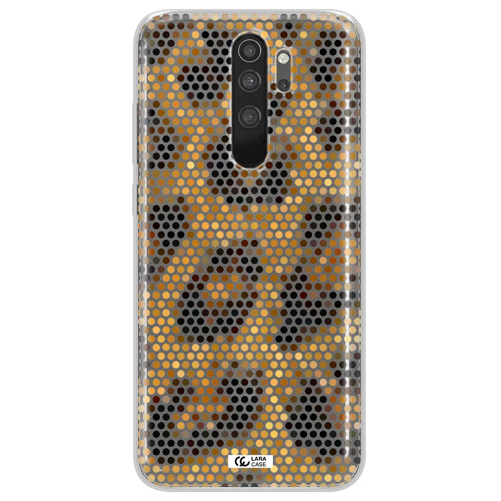 Leopard Dots Xiaomi Note 8 Pro Clear TPU Case