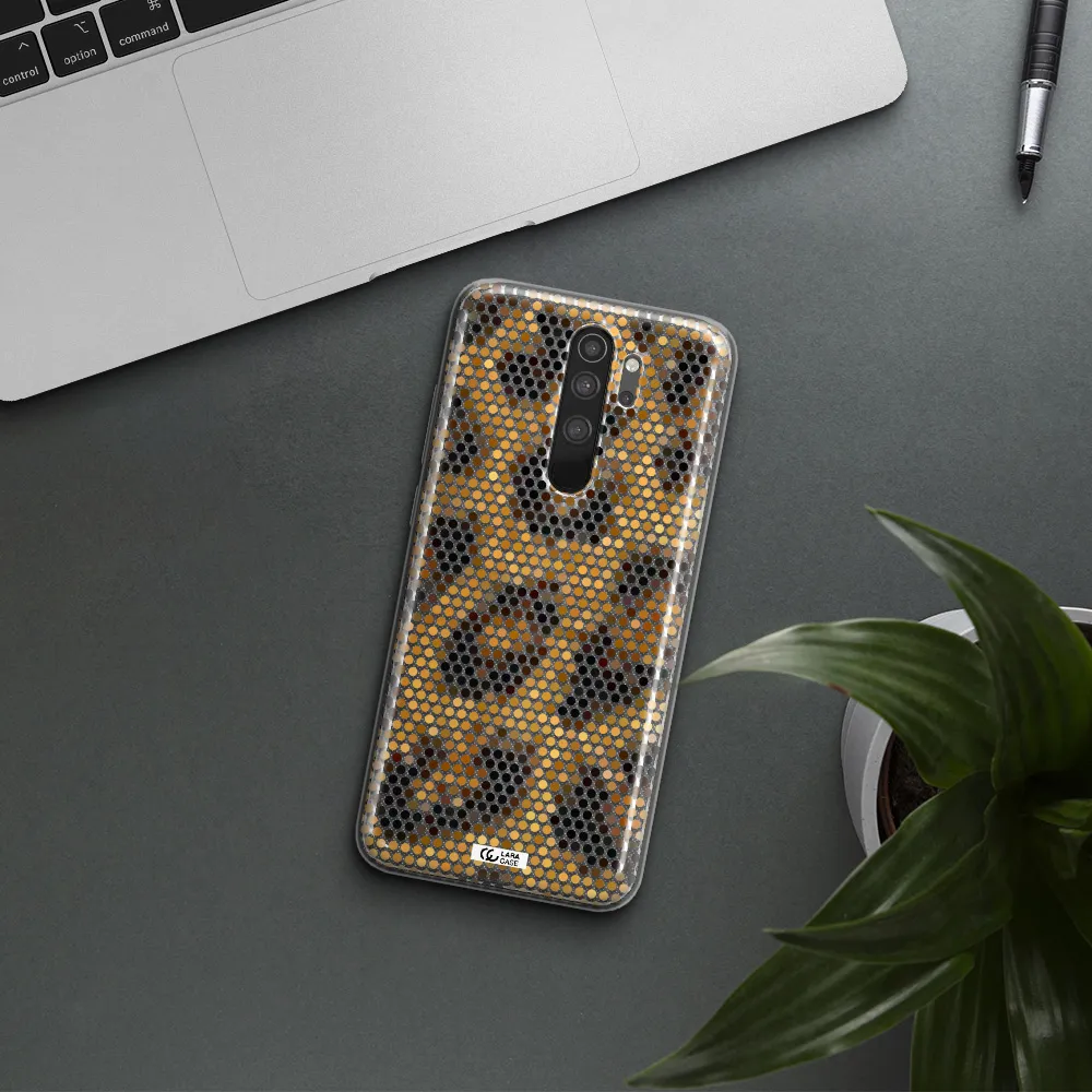 Leopard Dots Xiaomi Note 8 Pro Clear TPU Case