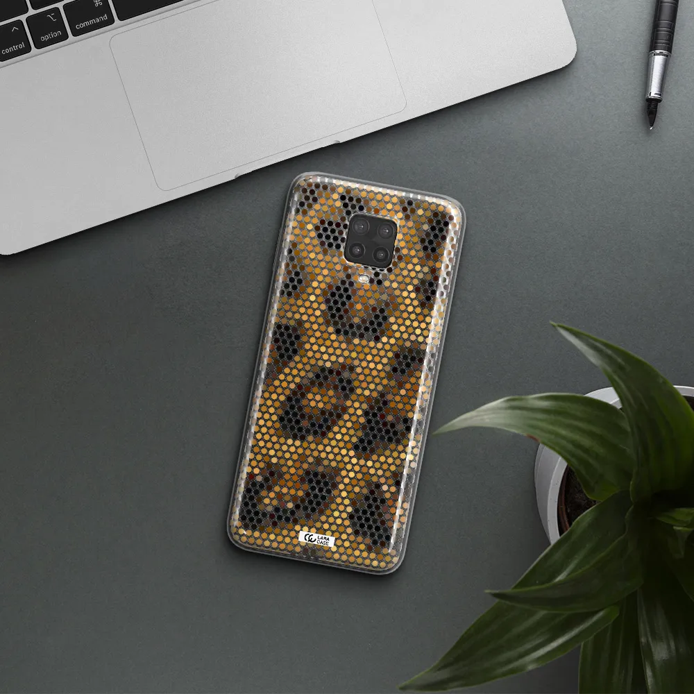Leopard Dots Xiaomi Note 9 Pro Clear TPU Case