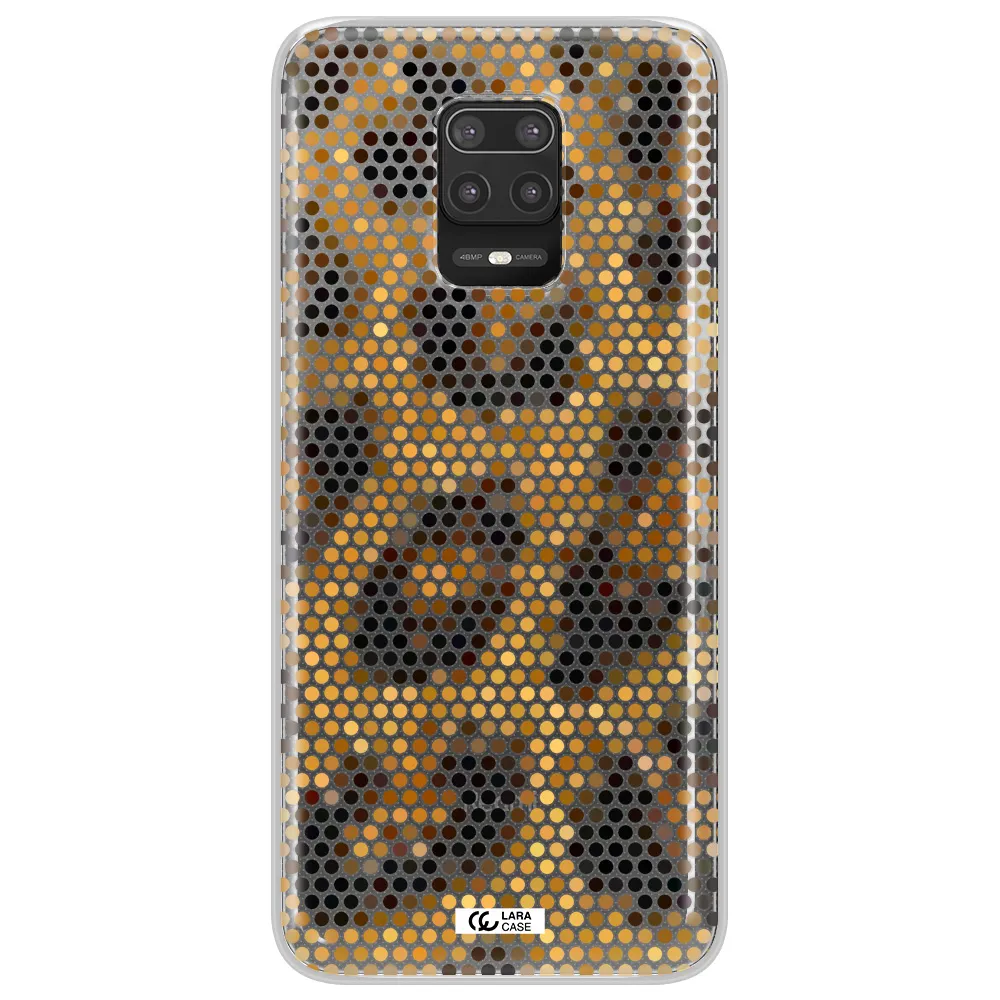 Leopard Dots Xiaomi Note 9S Clear TPU Case