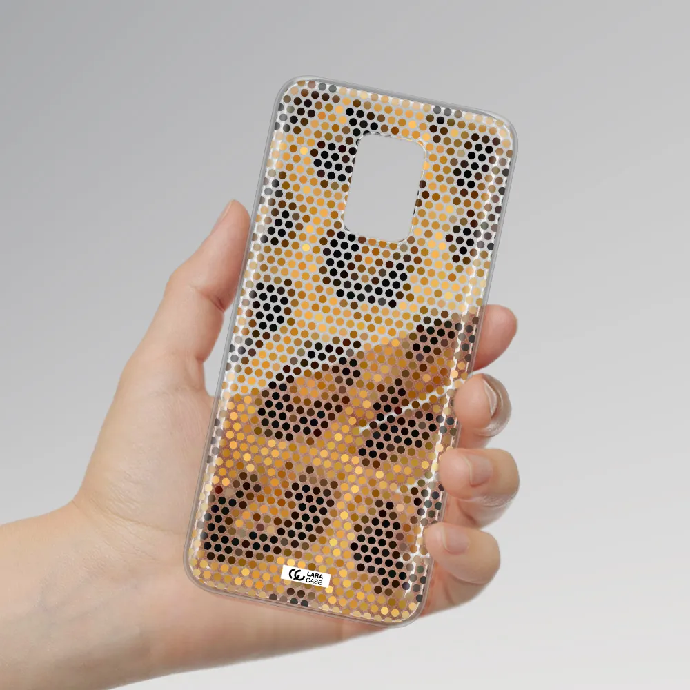 Leopard Dots Xiaomi Note 9S Clear TPU Case