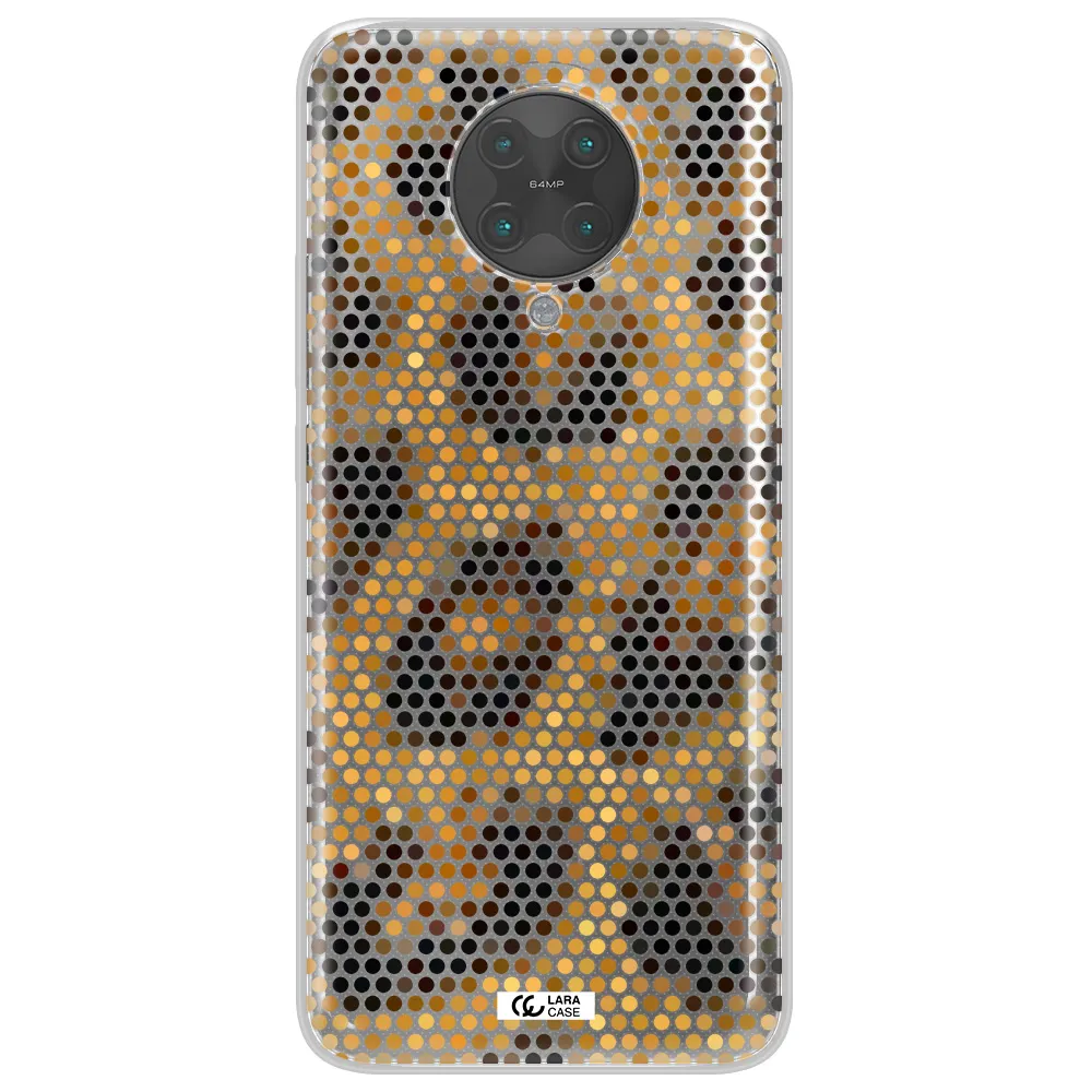 Leopard Dots Xiaomi Poco F2 Pro Clear TPU Case