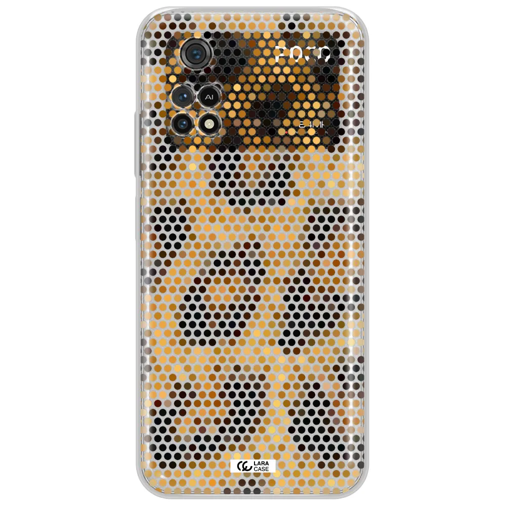 Leopard Dots Xiaomi Poco M4 Pro 4G Clear Tpu Case