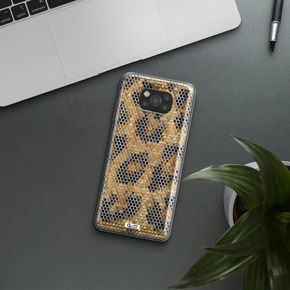Leopard Dots Xiaomi Poco X3 Clear TPU Case
