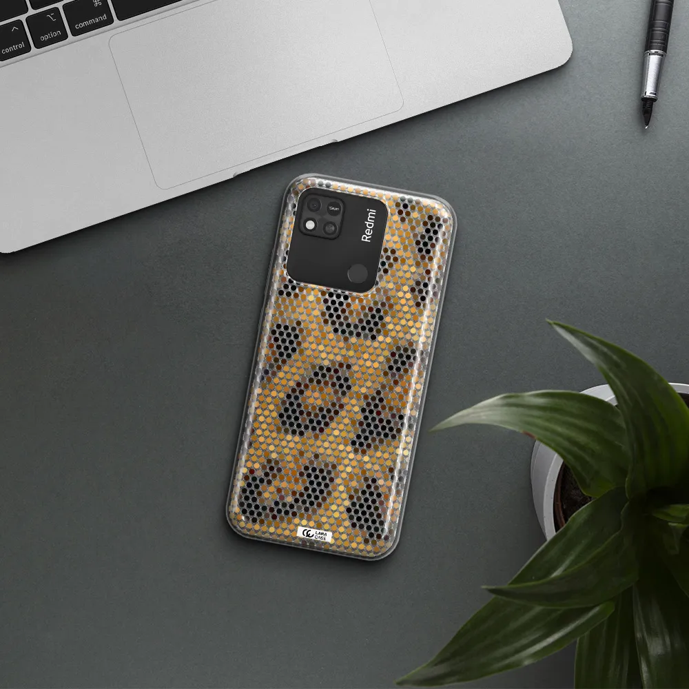 Leopard Dots Xiaomi Redmi 10A Clear TPU Case