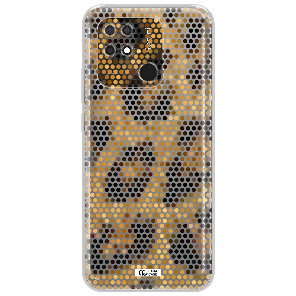 Leopard Dots Xiaomi Redmi 10C Clear TPU Case