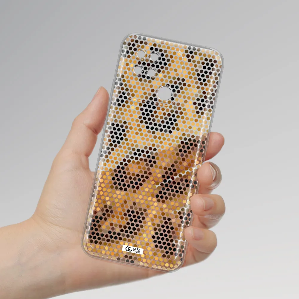 Leopard Dots Xiaomi Redmi 10C Clear TPU Case