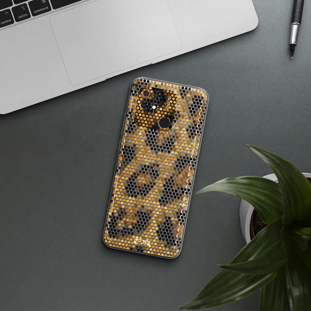 Leopard Dots Xiaomi Redmi 10C Clear TPU Case